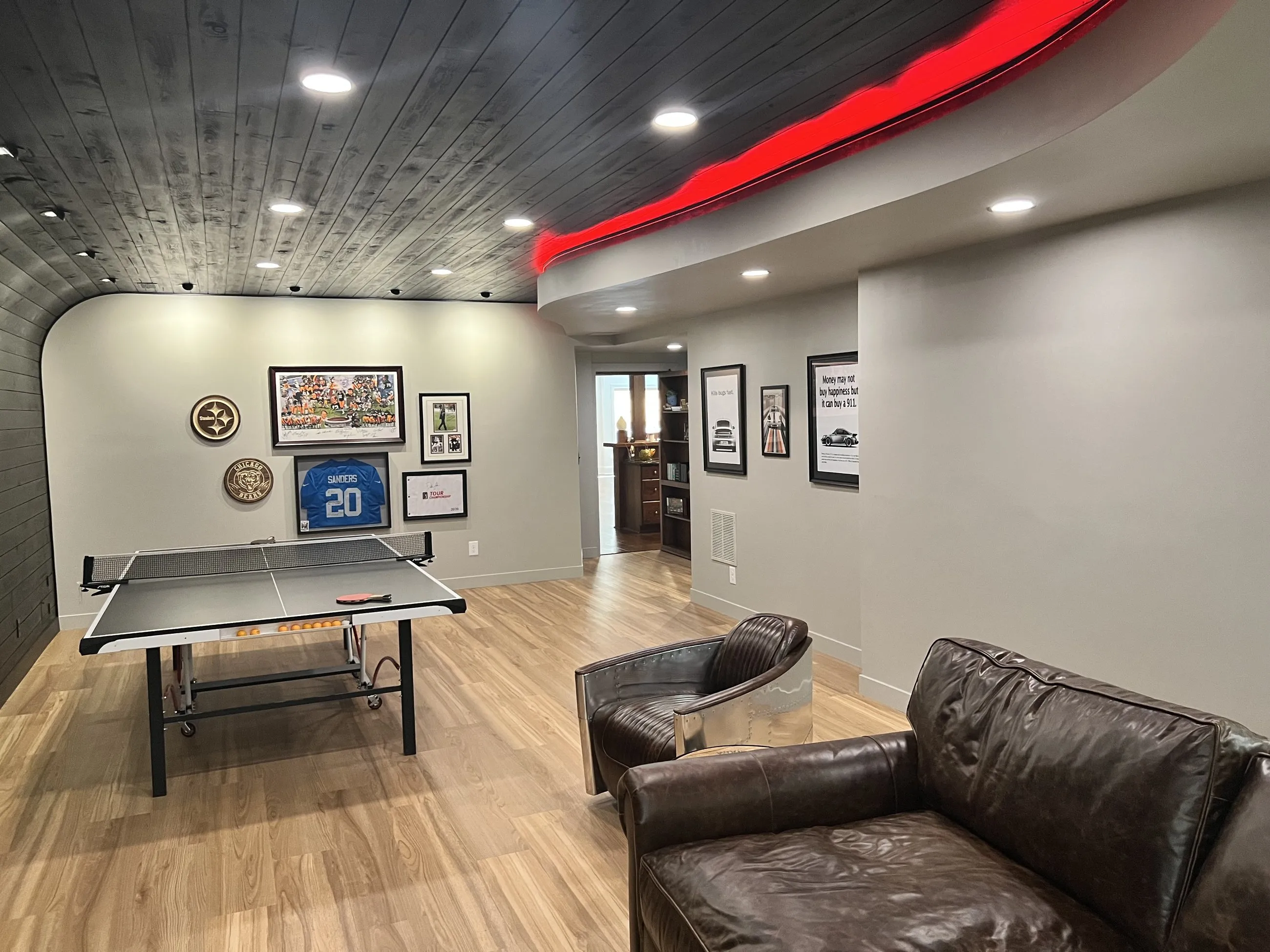 Mancave Basement, basement in Bettendorf, IA