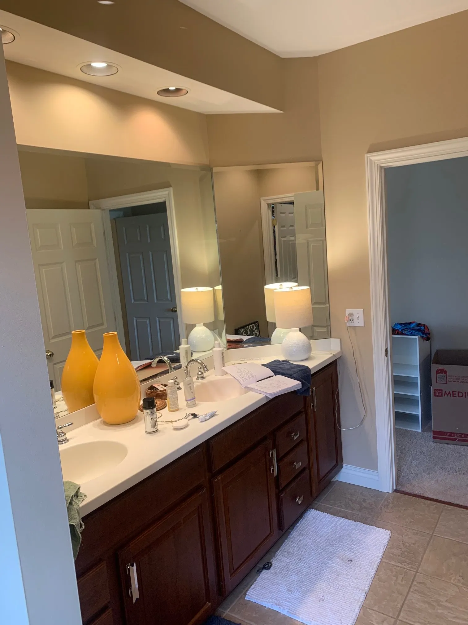 The bathroom before the remodel