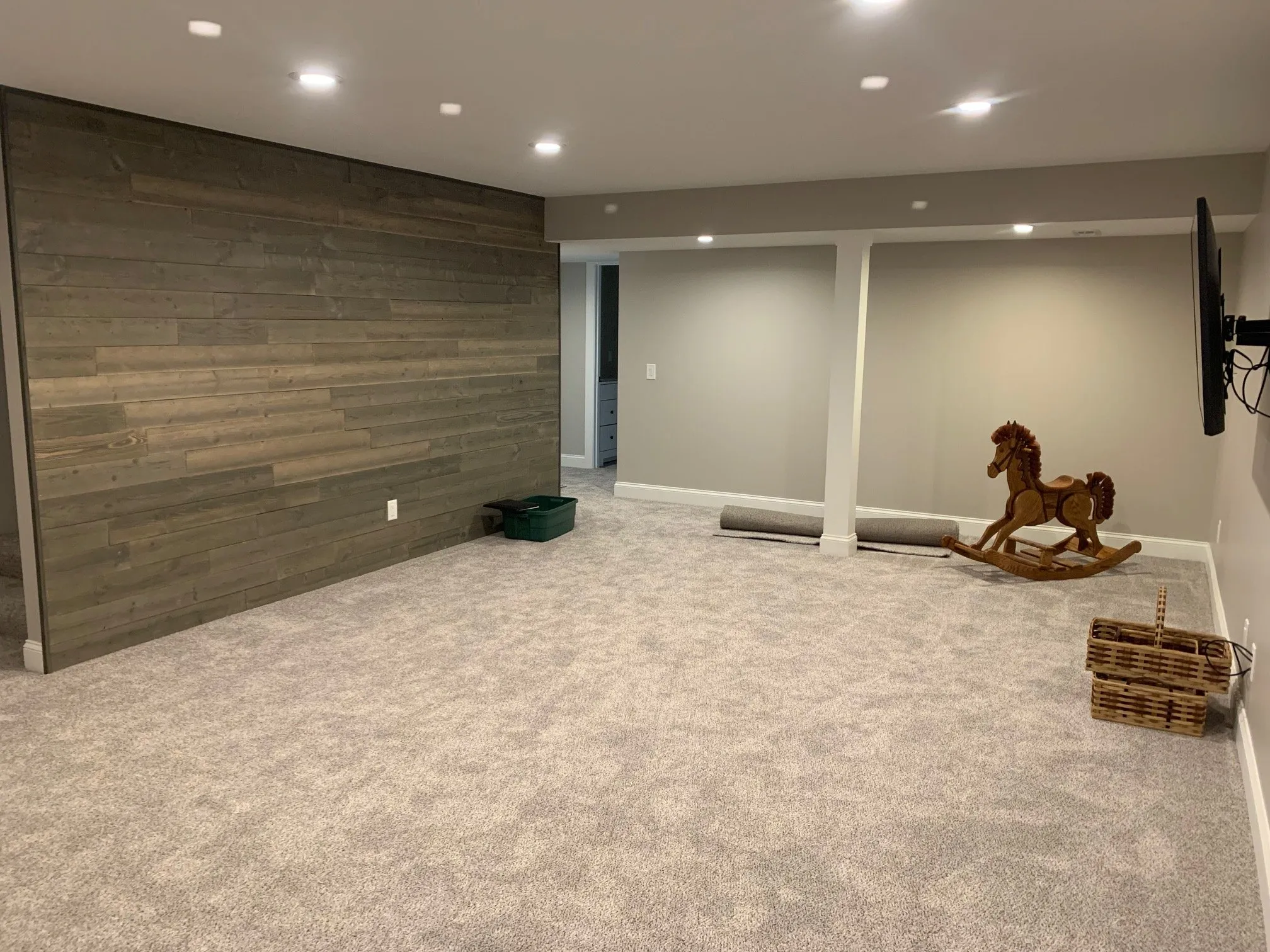 Timeless Basement, basement in Bettendorf, IA